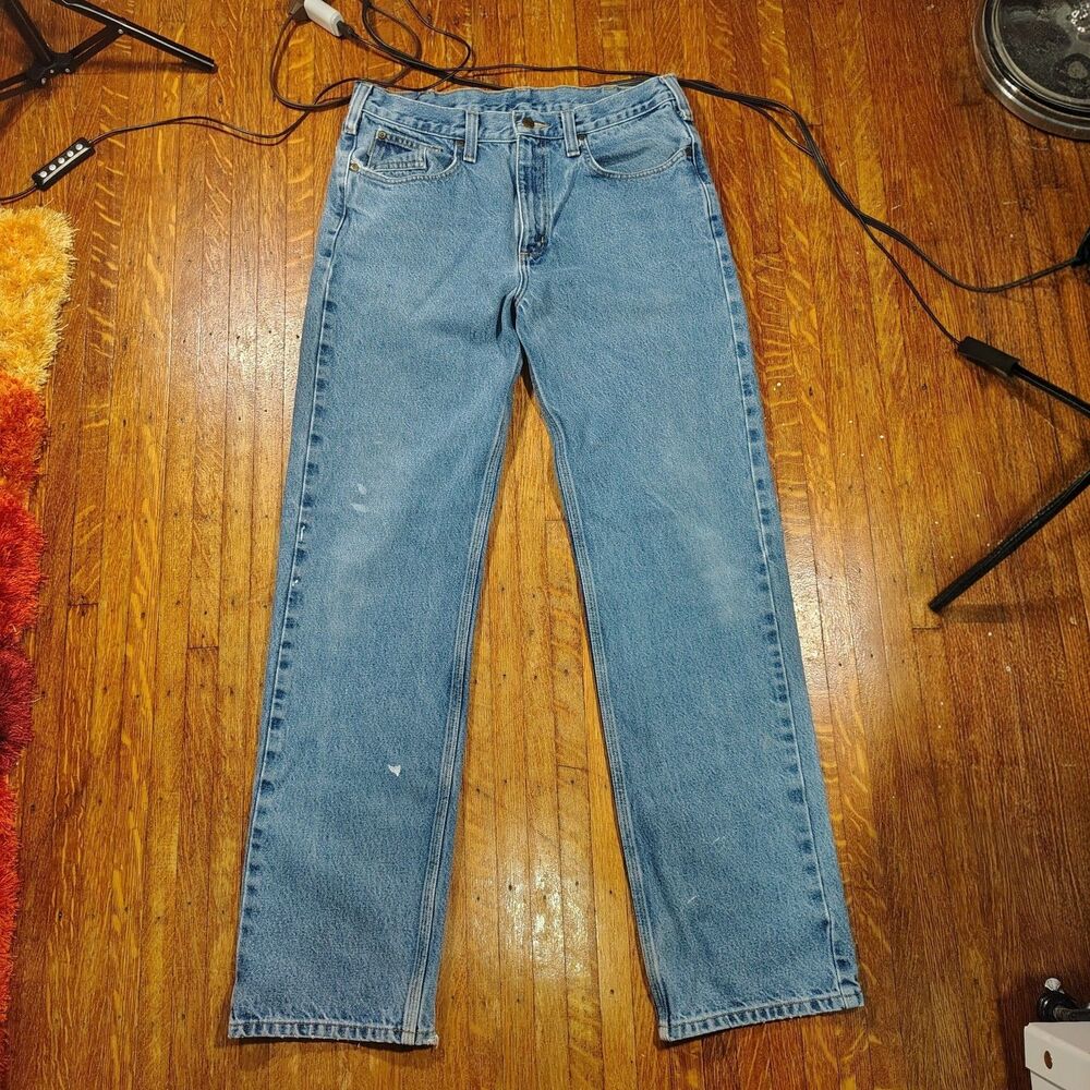 Carhartt Straight Traditional Fit Mens Jeans Size 34x34/T560